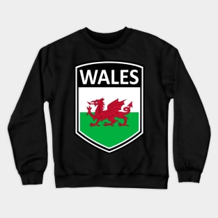 Flag Shield - Wales Crewneck Sweatshirt